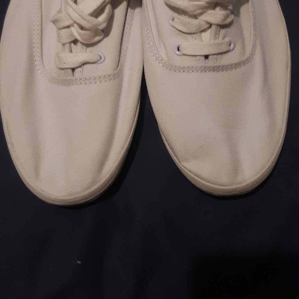 White Canvas Women's KEDS
